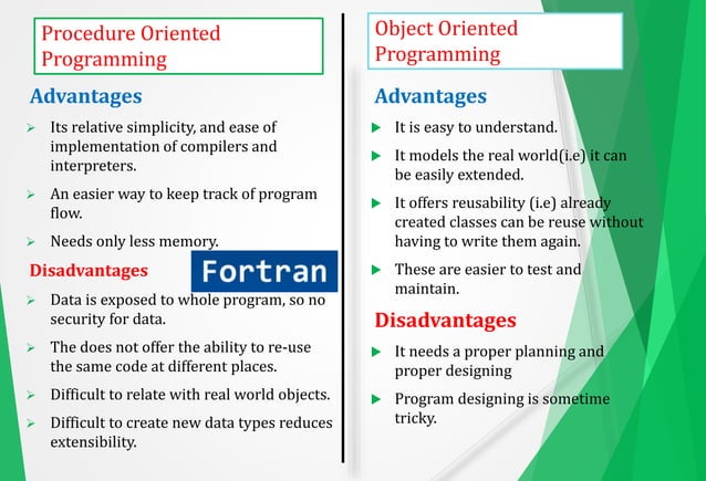 PROCEDURAL ORIENTED PROGRAMMING VS OBJECT ORIENTED PROGRAMING | PPTX ...
