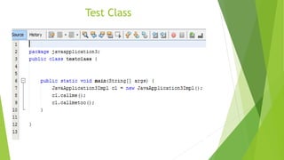 Test Class
 