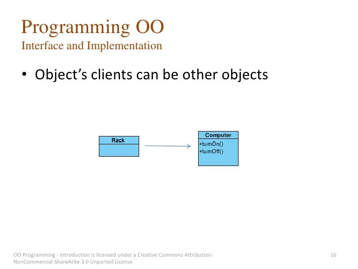 OO programming introduction