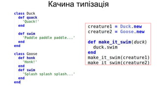 Качина типізація
 