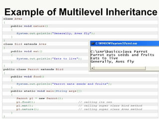 Page 7
Example of Multilevel Inheritance
 