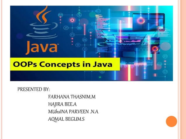 object oriented programming concept in java.pptx