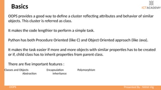 Comprehensive Introduction to Object Oriented Programming System (OOPS ...