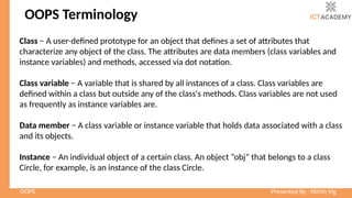 Comprehensive Introduction to Object Oriented Programming System (OOPS ...