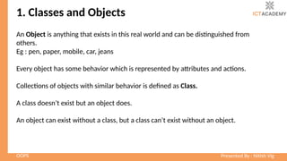Comprehensive Introduction to Object Oriented Programming System (OOPS ...