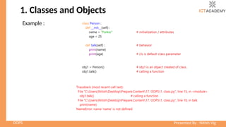 Comprehensive Introduction to Object Oriented Programming System (OOPS ...