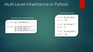 OOP concepts -in-Python programming language | PPT