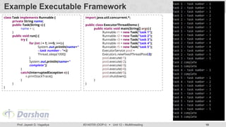 concurrency & multithreading in oops in java | PDF