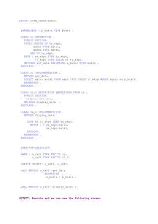 Object oriented Programming ____ABAP.docx