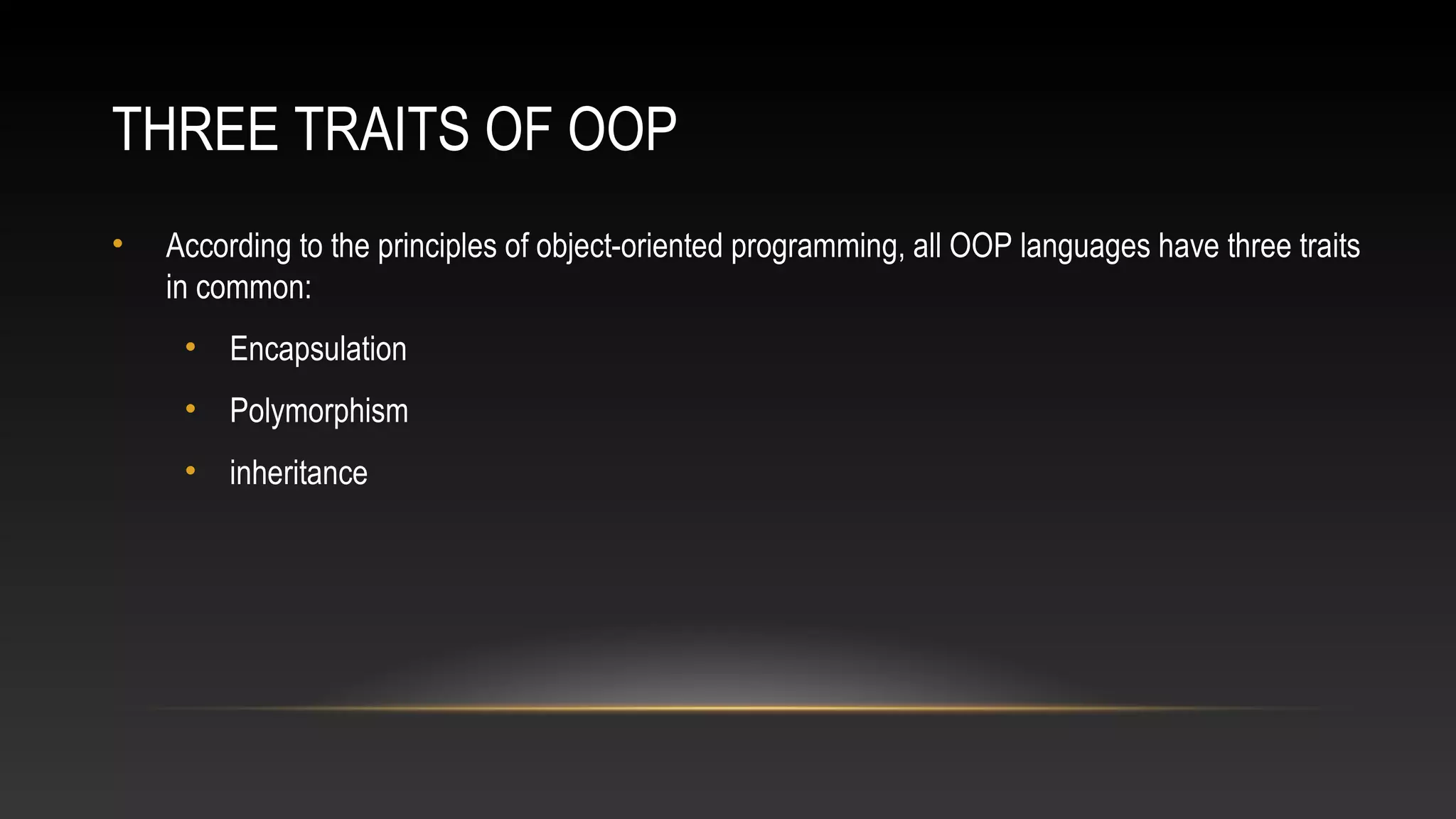 Oops and c fundamentals | PPT