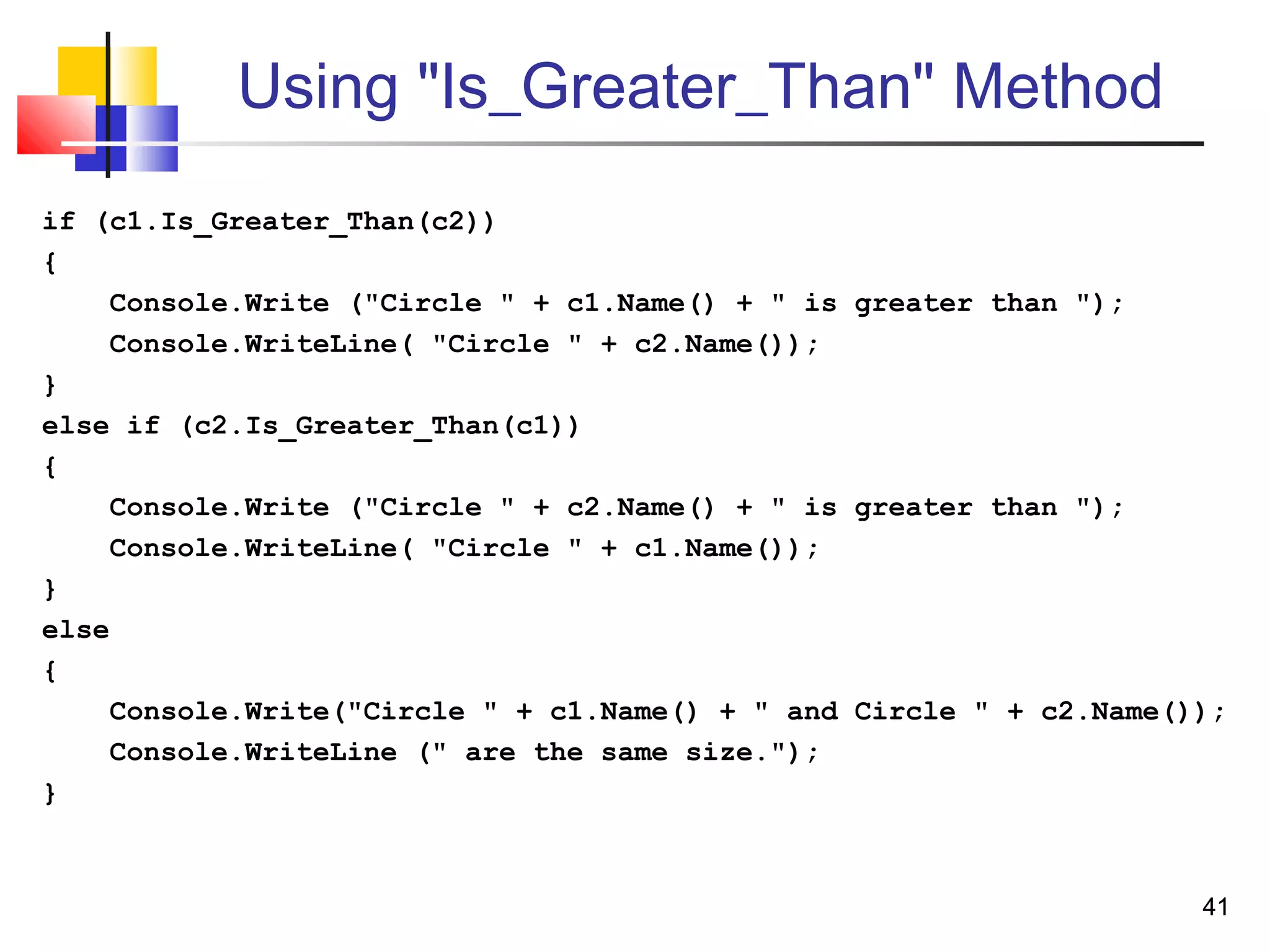 Oops concept in c ppt