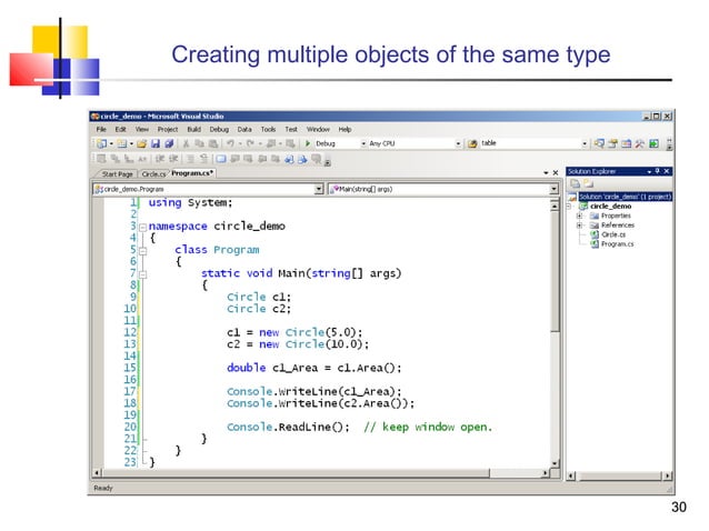 Oops concept in c# | PPT