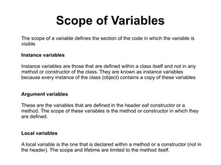 Object oriented principles | PPT image.