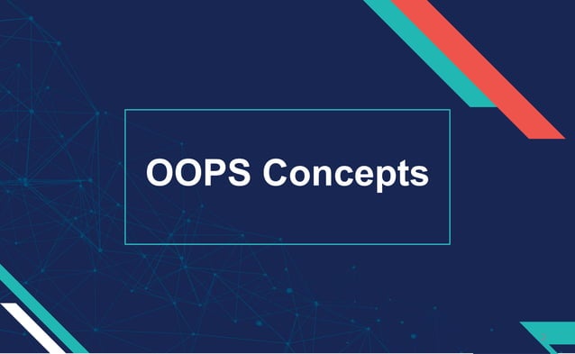 Oops concepts | PPT