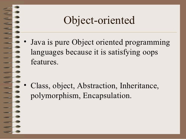 Java OOP s concepts and buzzwords