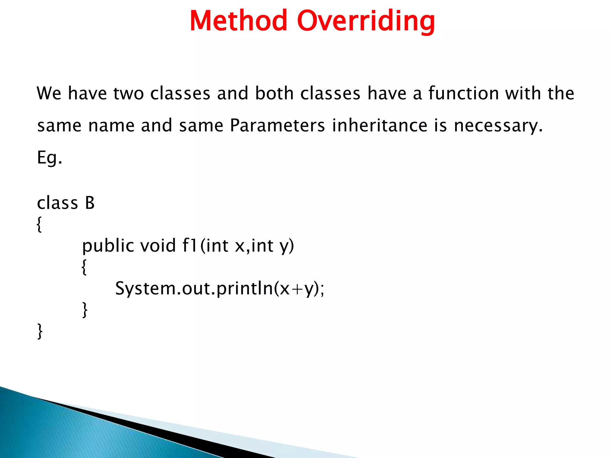 oops concept in java | object oriented programming in java | PPTX