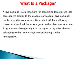 oops concept in java | object oriented programming in java | PPTX