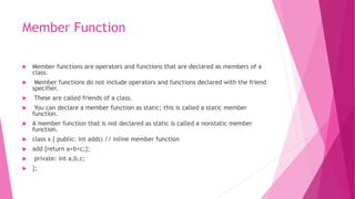 OOPs & C++ UNIT 3 | PPTX