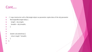 OOPs & C++ UNIT 3 | PPTX