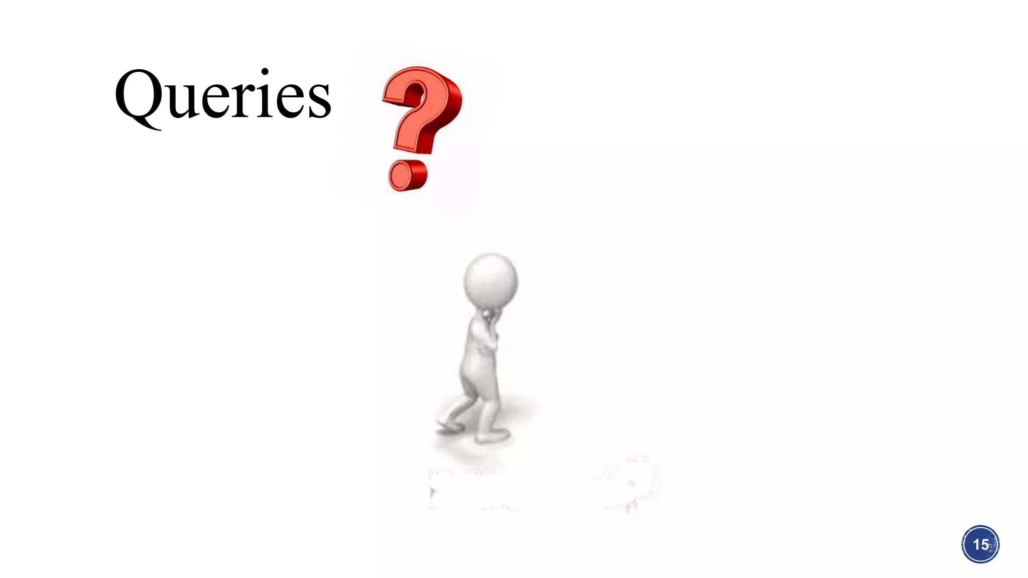 Queries
15
 