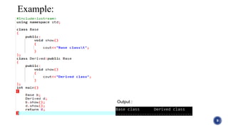Output :
Example:
9
 