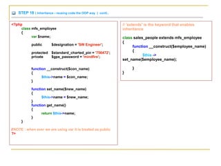 Basic Oops concept of PHP | PPT