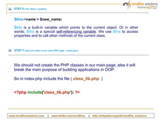 Oops in PHP | PPT