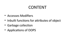 Comprehensive Guide to Object-Oriented Programming in Python with ...