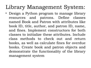 Comprehensive Guide to Object-Oriented Programming in Python with ...
