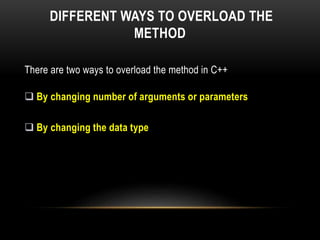 OOPS Basics With Example | PPTX