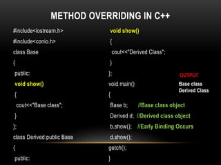 OOPS Basics With Example | PPTX