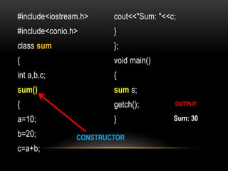 OOPS Basics With Example | PPTX