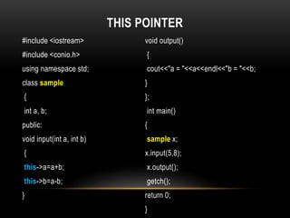 OOPS Basics With Example | PPTX