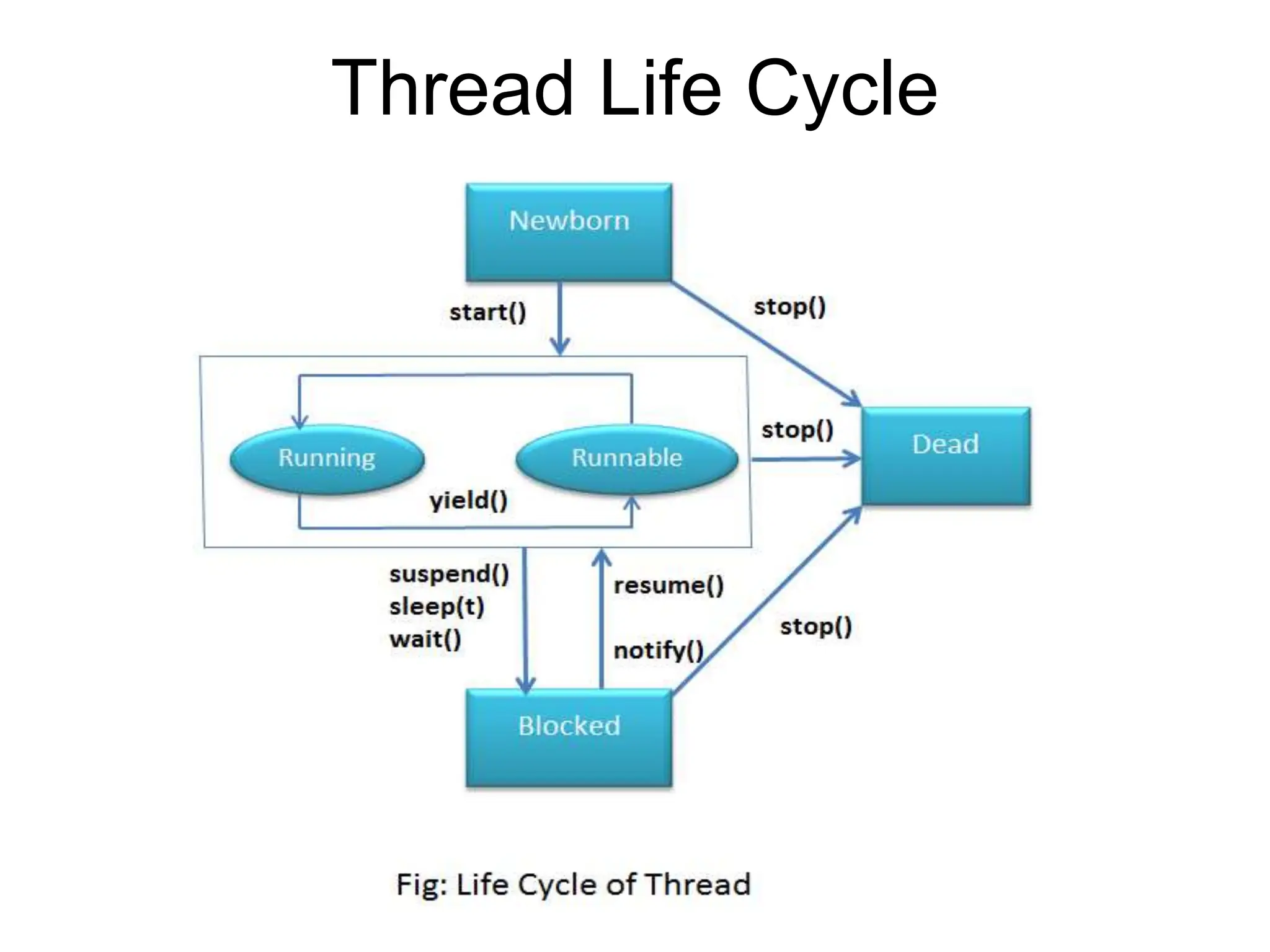 Thread Life Cycle
 