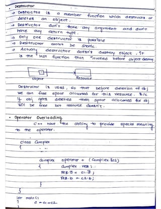 Object Oriented Programming Language || VIVA Question | PDF