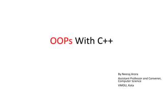 OOPs theory about its concepts and properties. | PDF