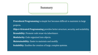 Object Oriented Programming with example Cpp | PPTX