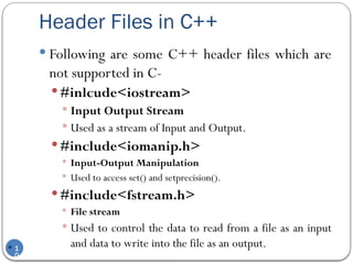 object oriented programming presentation | PPTX