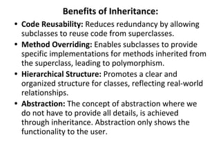 OOP Unit 3: Inheritance and Polymorphism.pdf
