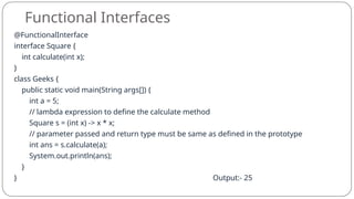 Comprehensive Guide to Java Interfaces and Multiple Inheritance | PPTX