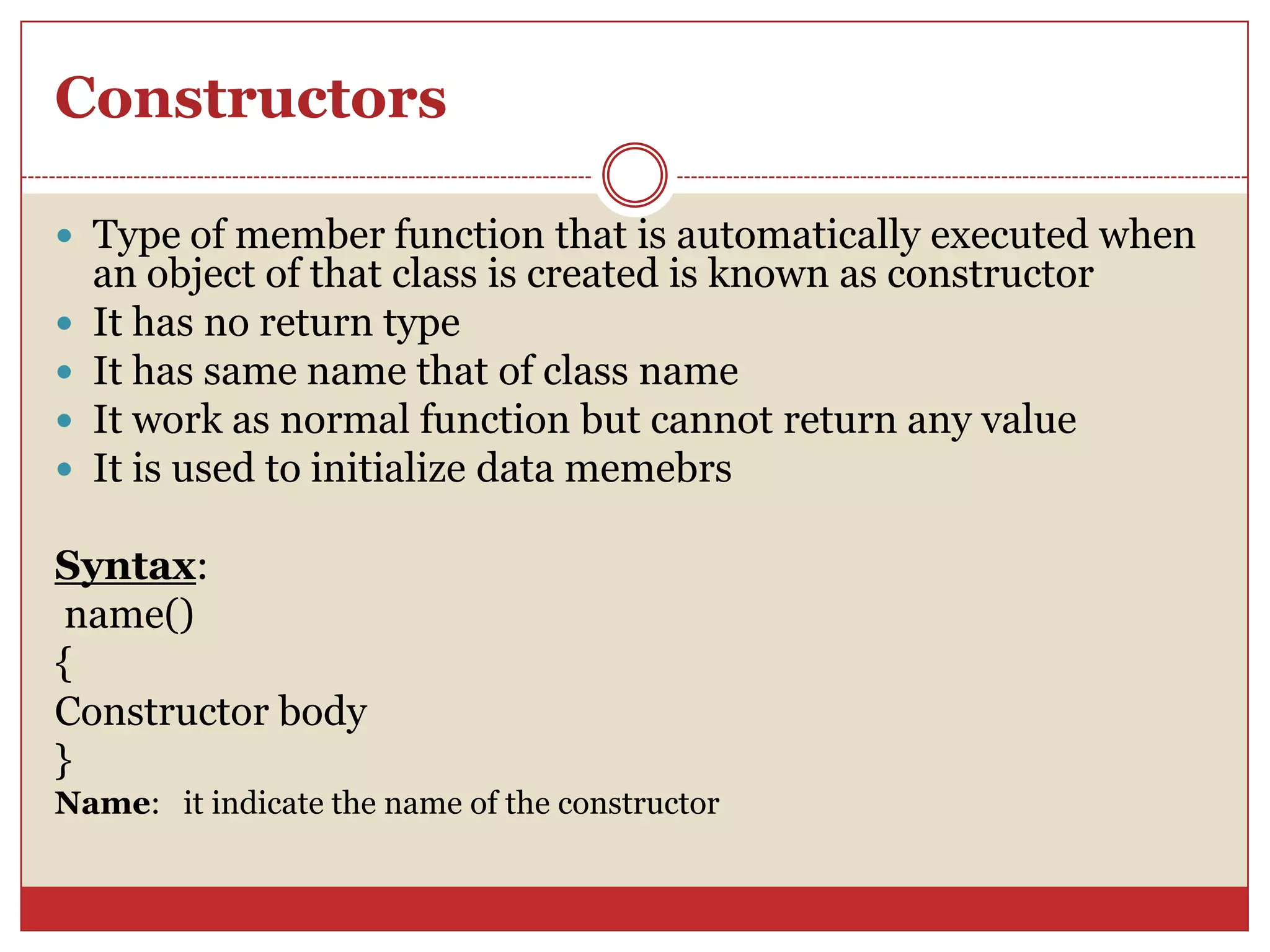 Object Oriented Programming Using C++ | PPT