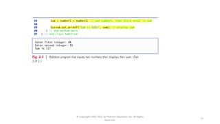 © Copyright 1992-2015 by Pearson Education, Inc. All Rights
Reserved.
13
 