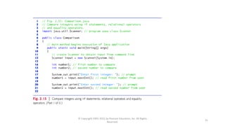 © Copyright 1992-2015 by Pearson Education, Inc. All Rights
Reserved.
31
 