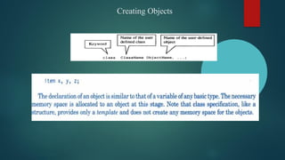 Creating Objects
 