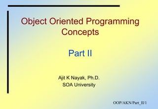 Object Oriented Programming using C++ Part II | PPT
