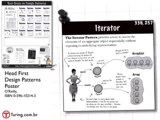 Head First
Design Patterns
Poster
O'Reilly,
ISBN 0-596-10214-3




                     @ramalhoorg
 