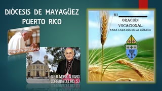 DIÓCESIS DE MAYAGÜEZ
PUERTO RICO
 