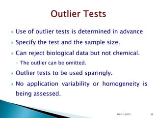 Handling of Out of Specification Results | PPTX