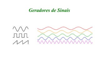 Geradores de Sinais
 