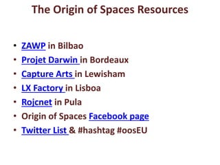 How do we transition?
• Christiaan
• Create a critical frame on transitional practices for
optimisation and effectiveness towards ecological
and economical transition.
• Create real world credibility for alternative and
complementary transitional practices.
• Develop know-how for real space planning issues
in the fluid and dispersed real time organisation of
these practices.
• Establish social and spatial relevance of small scale
incremental development.
 